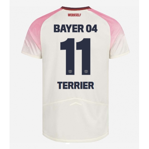 Billige Fotballdrakt Bayer Leverkusen Martin Terrier #11 Replika Bortedrakt 2025-26 Kortermet Billige Fotballdrakt Bayer Leverkusen Martin Terrier #11 Replika Bortedrakt 2025-26 Kortermet